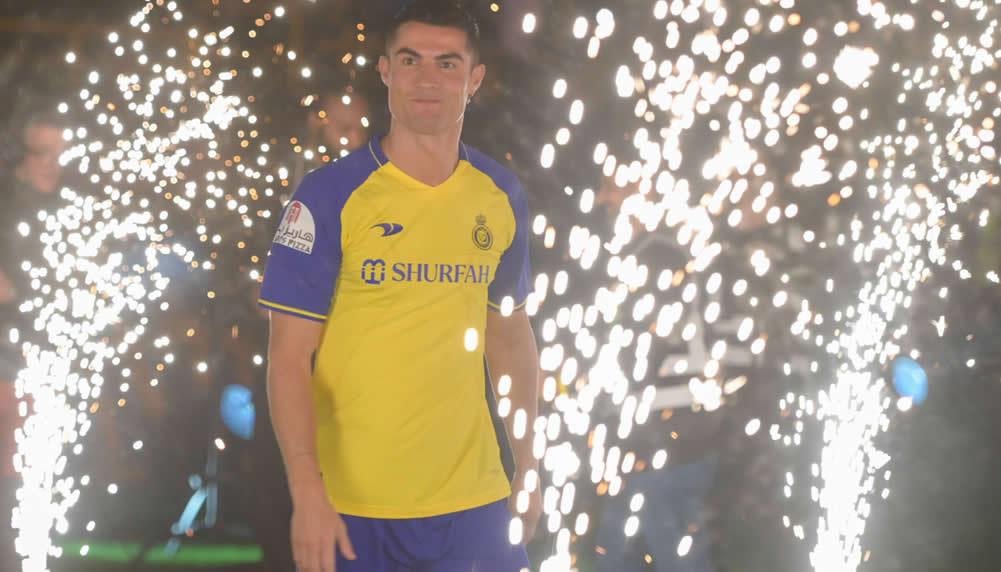 Ronaldo bei Vorstellung in Riad