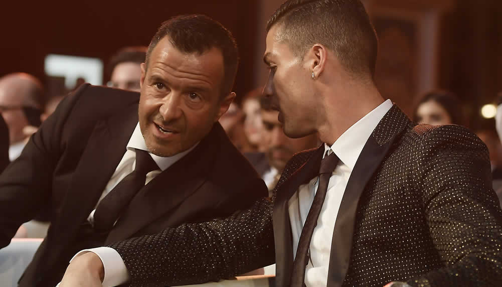 So hat sich Ronaldo mit seinem Berater Jorge Mendes überworfen