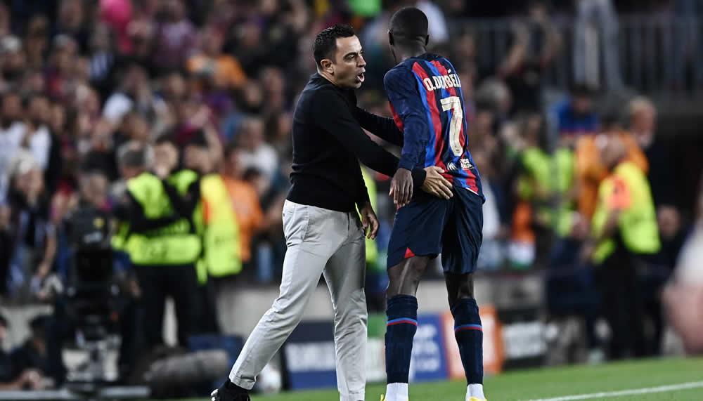 Xavi hofft auf «noch viele» Barça-Jahre mit Ousmane Dembele