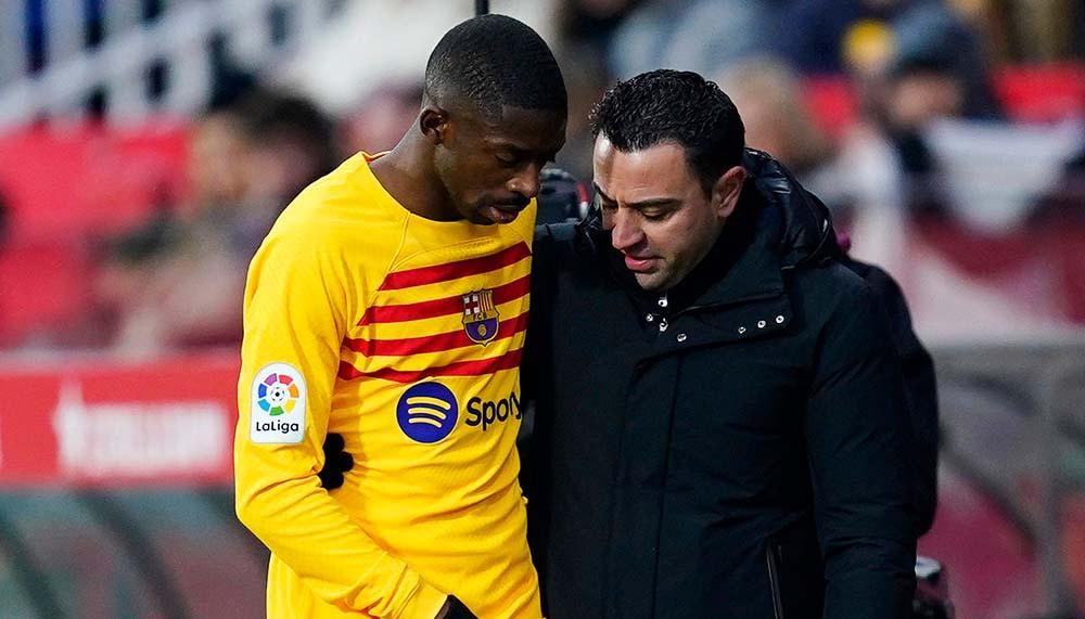 FC Barcelona vorerst ohne Ousmane Dembélé