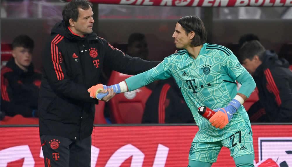 Yann Sommer verliert beim FC Bayern Goalietrainer Toni Tapalovic