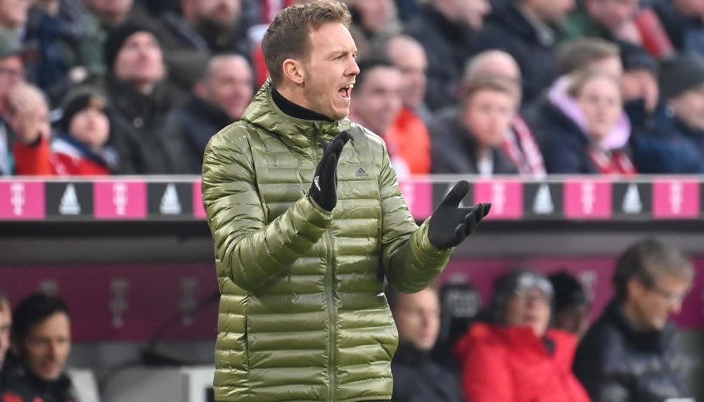 Julian Nagelsmann kritisiert seine Spieler vor der PSG-Partie