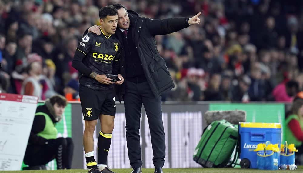 Unai Emery bauchpinselt indisponierten Philippe Coutinho