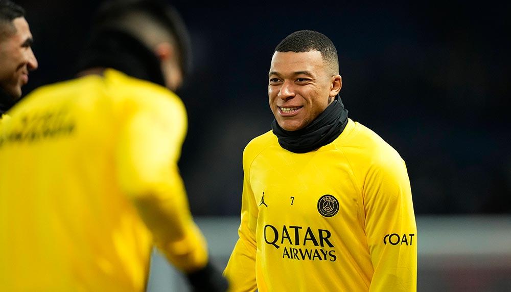 Mit Mbappé: Kader von PSG für Achtelfinal-Hinspiel gegen Bayern