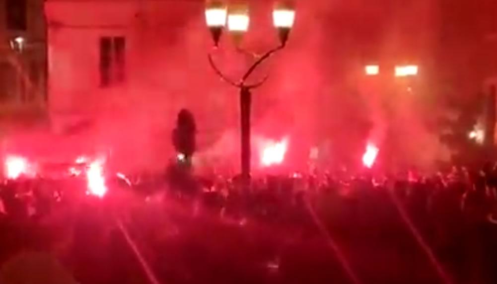 Wilde FCB-Fanparty in Sanremo