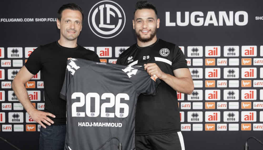 Der FC Lugano verlängert mit Hadj Mahmoud