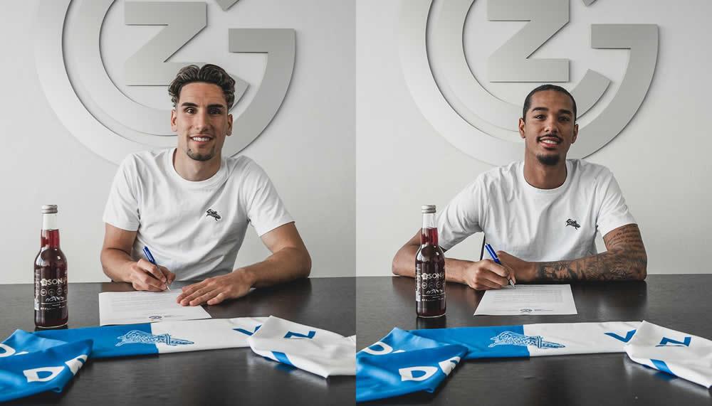 GC stellt gleich zwei Wolves-Neuzugänge vor: Theo Corbeanu & Nigel Lonwijk