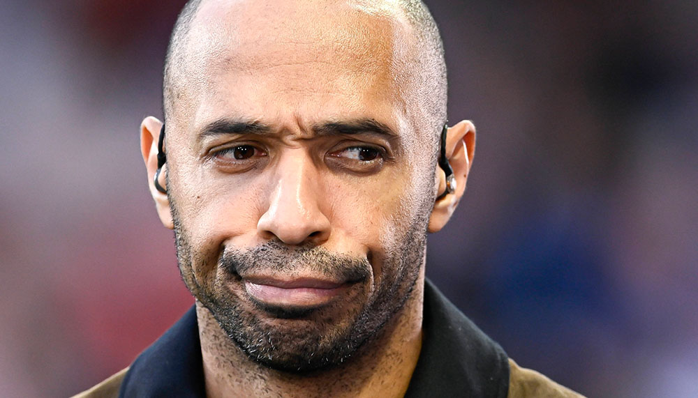 Thierry Henry vor FrankreichEngagement