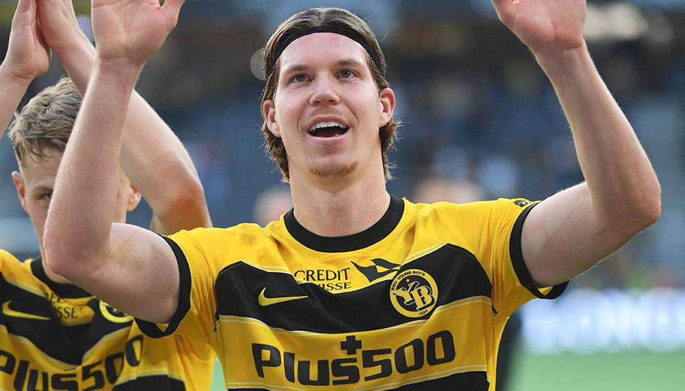 Cedric Itten verlängert seinen Vertrag bei YB vorzeitig