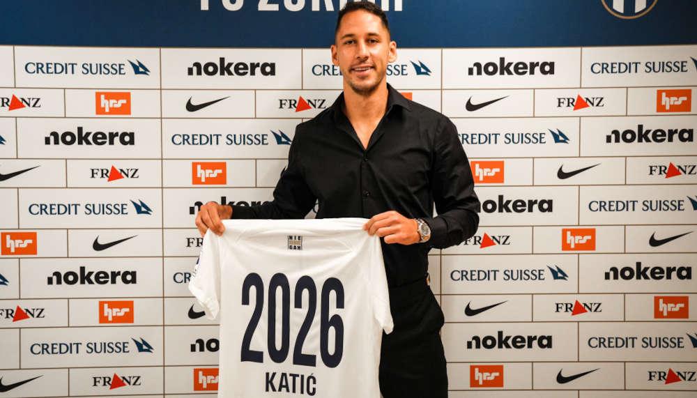 Nikola Katic bindet sich langfristig an den FCZ