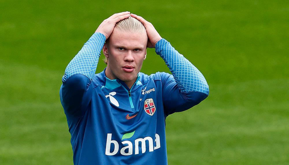 Erling Haaland wird der Hype um ihn langsam zu viel