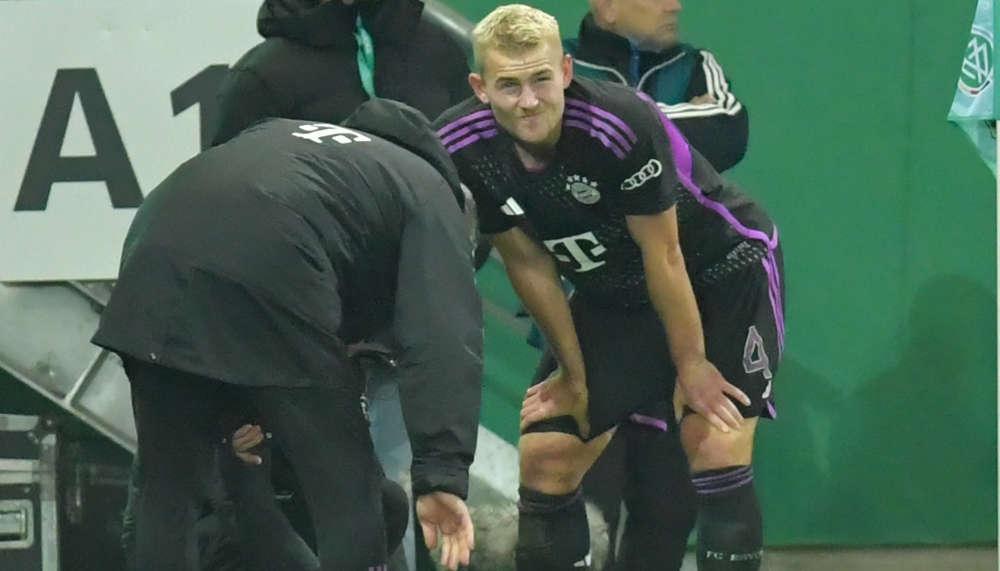 Bayern-Schock: De Ligt fällt wieder wochenlang aus