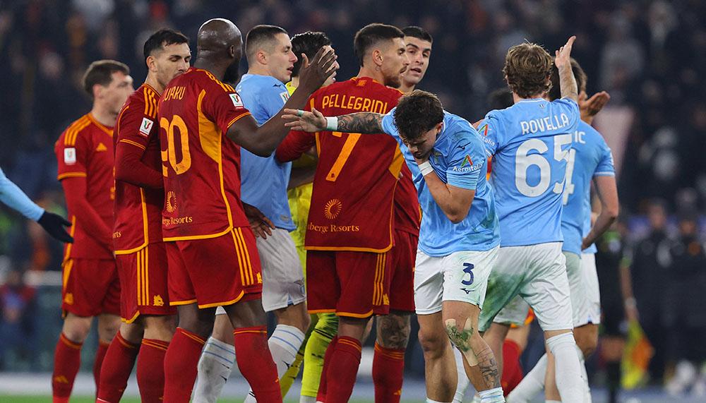 Ausschreitungen nach Lazio-Sieg im Stadtderby in Rom