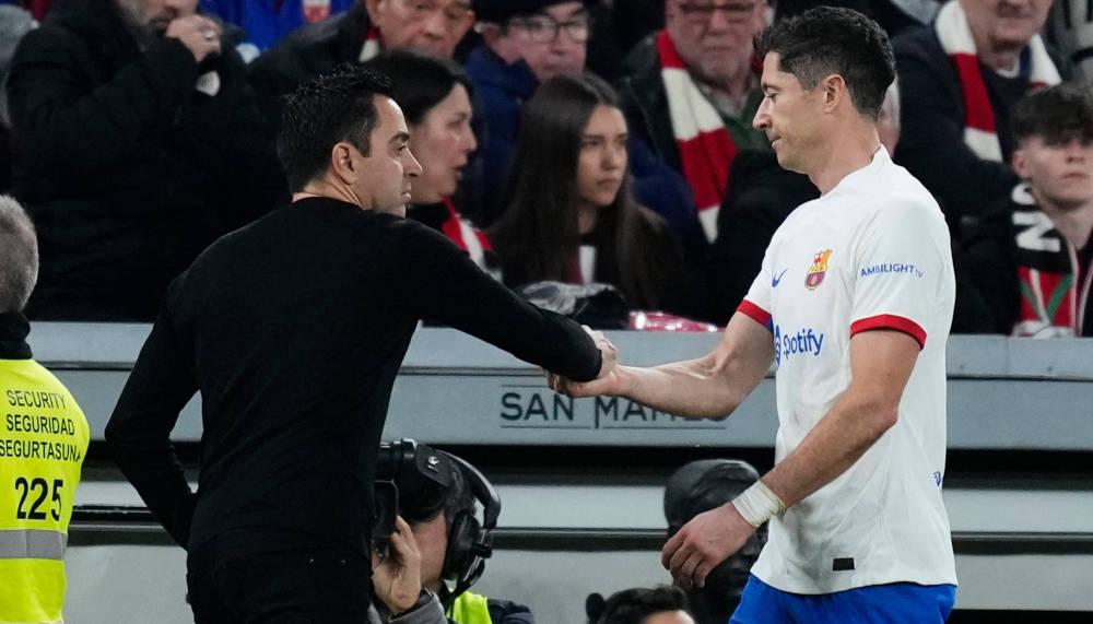 Robert Lewandowski versuchte Xavi umzustimmen
