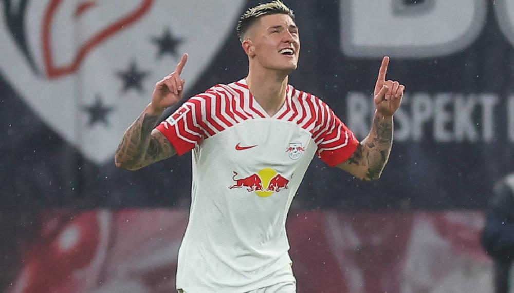 Benjamin Sesko steht auf Milans Wunschliste weit oben