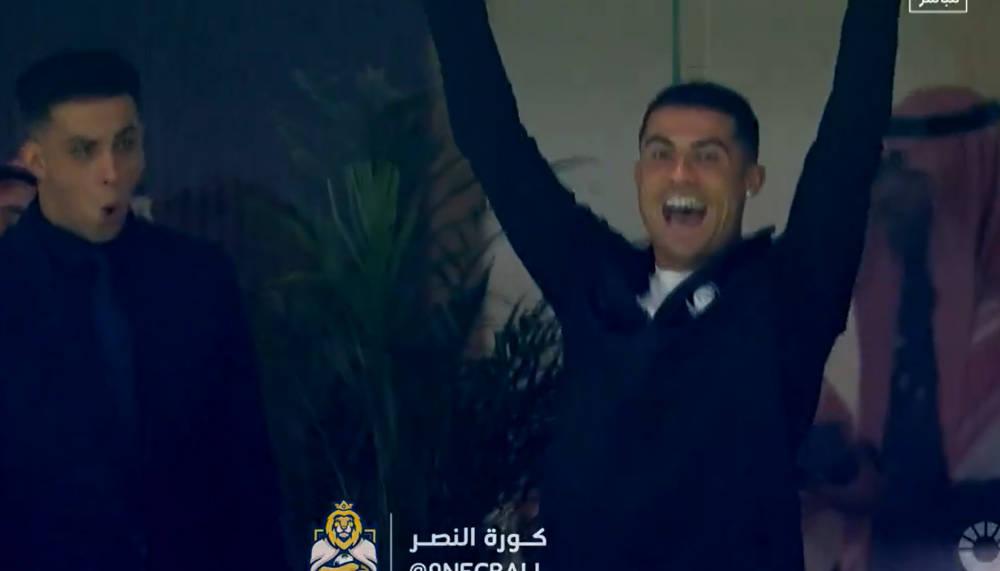 Ronaldo jubelt auf Tribüne über Wahnsinns-Treffer gegen Messis Inter Miami