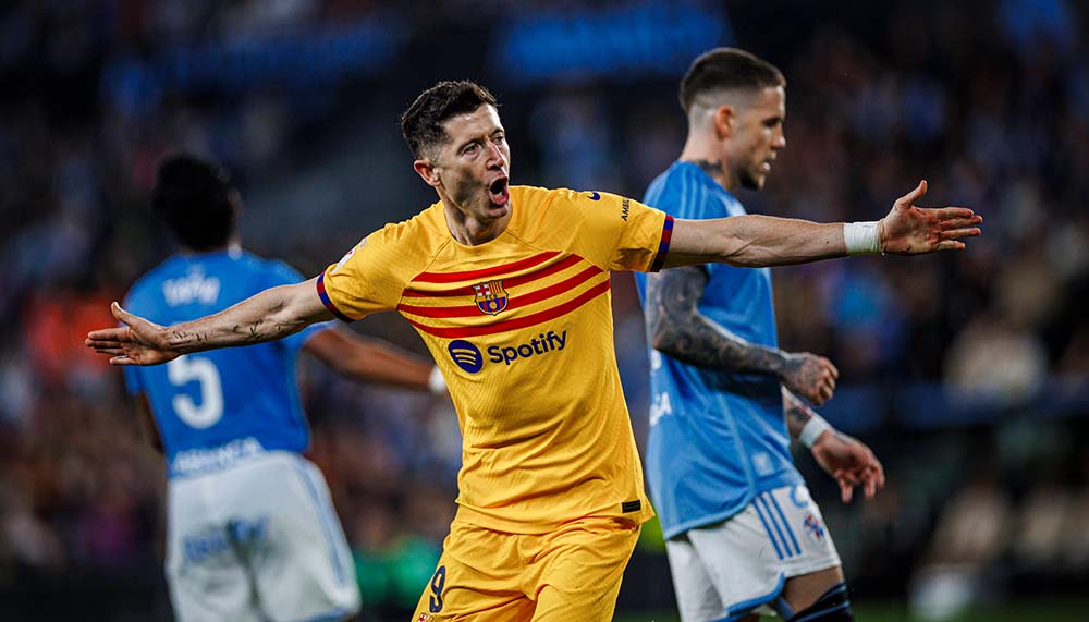 Lewandowski knackt Barça-Meilenstein schneller als Messi