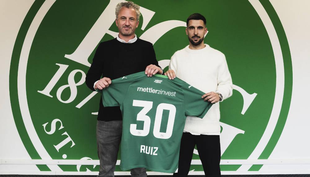 Rückkehr perfekt: Victor Ruiz ist wieder beim FC St. Gallen