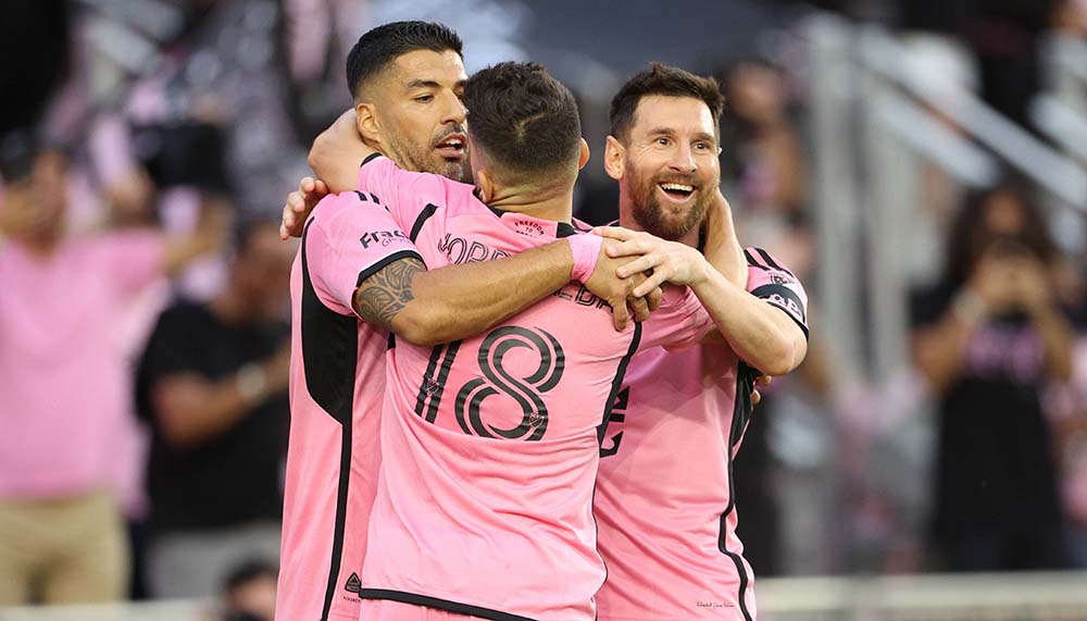Messi und Suarez zaubern erneut für Inter Miami