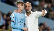 Cole Palmer Pep Guardiola 1000 imago