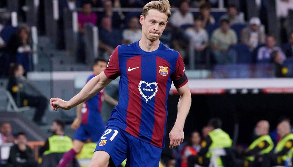 Hiobsbotschaft: Saison-Aus für Frenkie de Jong