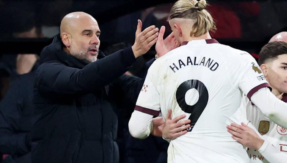 Pep Guardiola verteidigt Haaland nach harter Kritik
