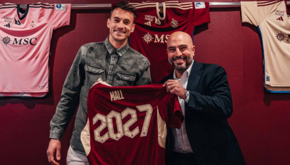 Servette statt Joël Mall mit langfristigem Vertrag aus