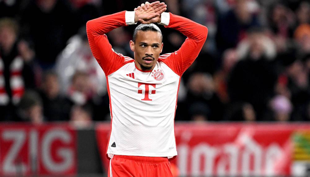 Leroy Sané läuft auf der letzten Rille