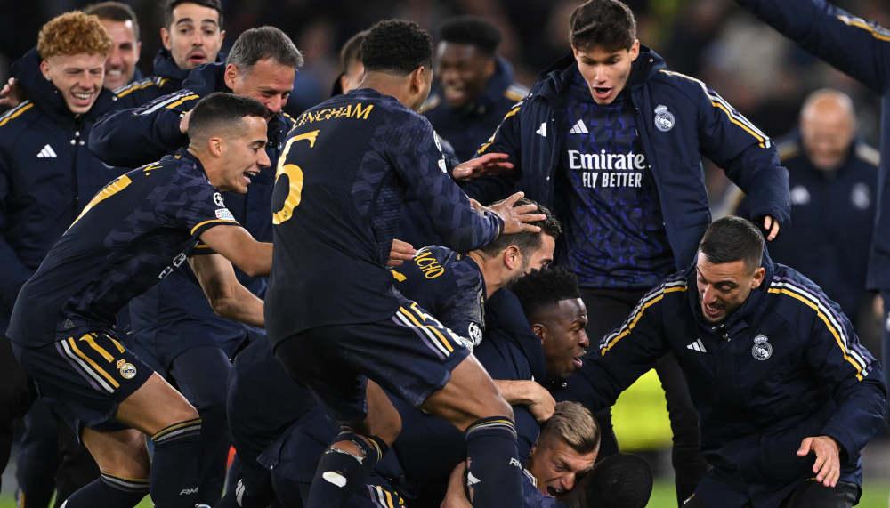Real Madrid trifft nach Penalty-Krimi im Halbfinale auf die Bayern