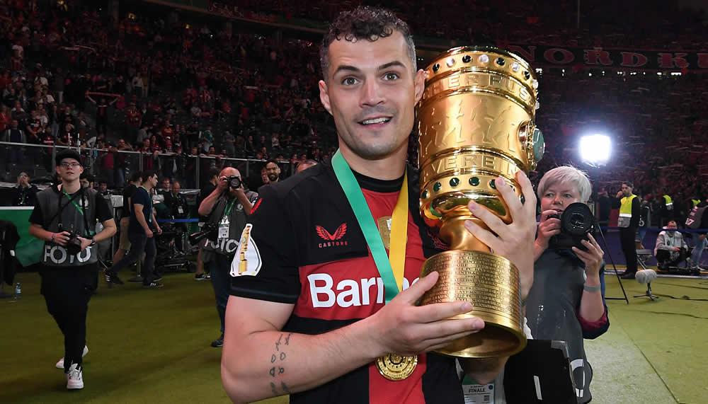 Leverkusen liegt Granit Xhaka zu Füssen