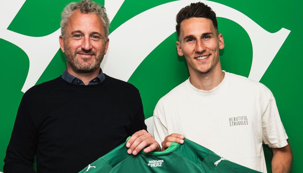 1. FCSG-Neuzugang: Konrad Faber unterschreibt