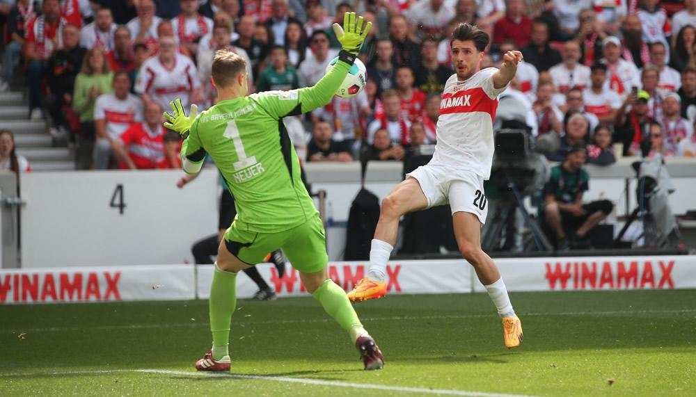 Leonidas Stergiou und Ruben Vargas lassen ihre Farben jubeln