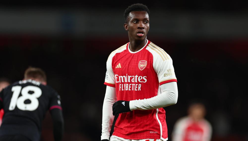 Arsenal-Stürmer Eddie Nketiah flirtet mit Ligue 1-Klub