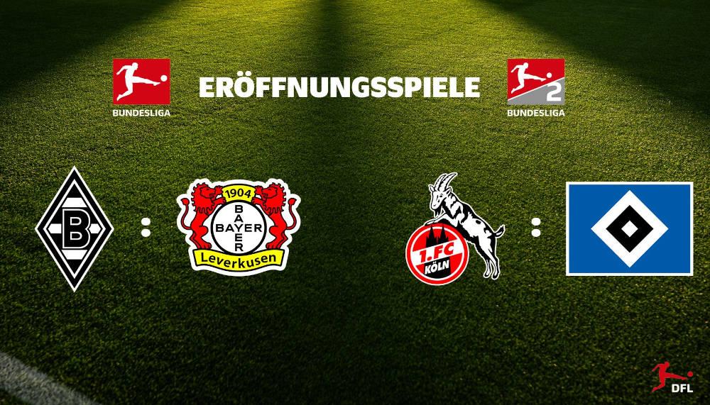 Meister Leverkusen eröffnet Saison gegen Gladbach