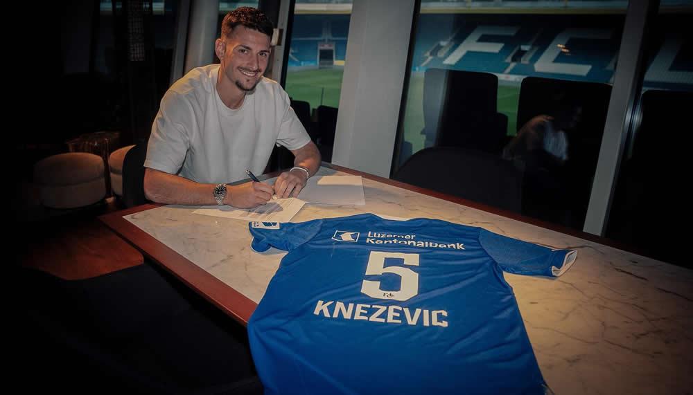 Langfristiger Vertrag: FC Luzern holt Stefan Knezevic zurück