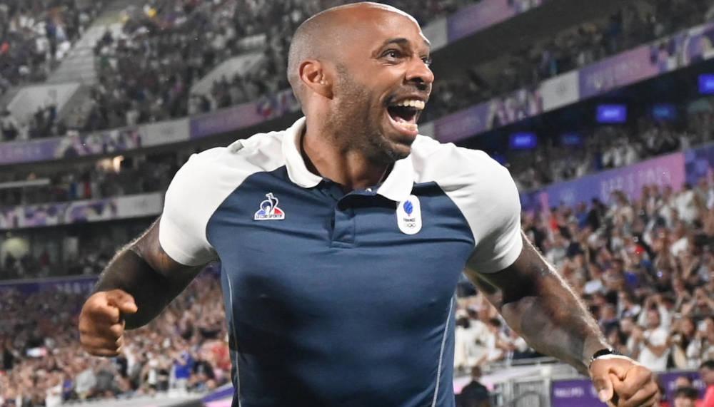 Thierry Henry lässt es nach Olympia-Finaleinzug in der Kabine krachen