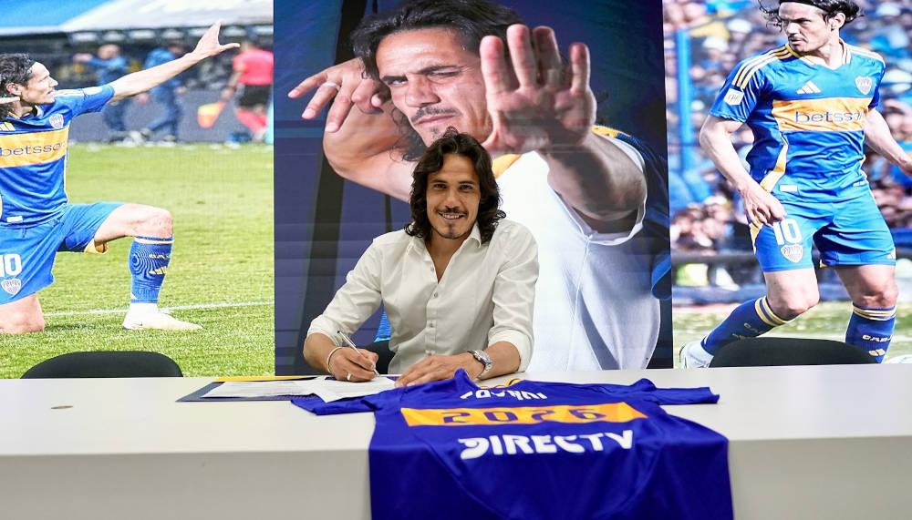 Edinson Cavani hängt bei Boca Juniors ein weiteres Jahr an