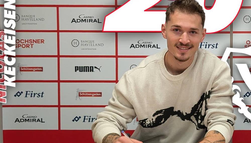 Late Arrival: Nicolas Keckeisen wechselt in die Challenge League
