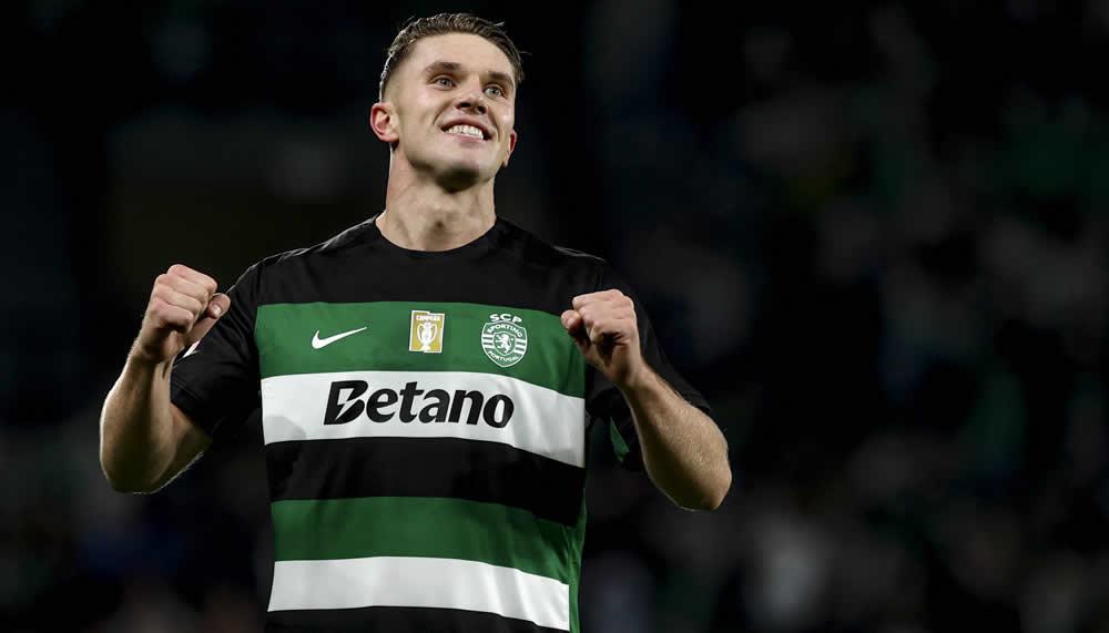 Viktor Gyökeres kommentiert United-Gerüchte