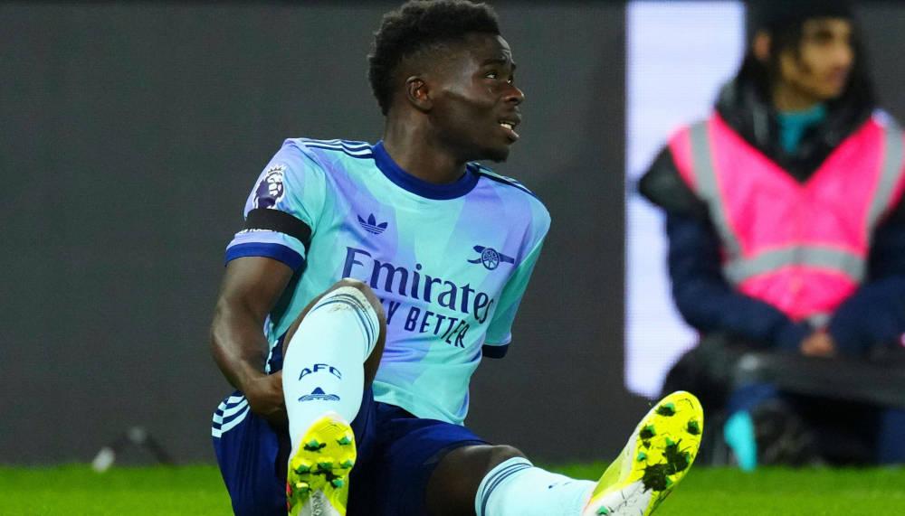Arsenal-Schock: Bukayo Saka fällt wochenlang aus