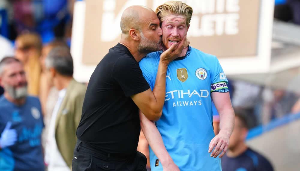 Pep Guardiola will Kevin De Bruyne nicht gehen lassen
