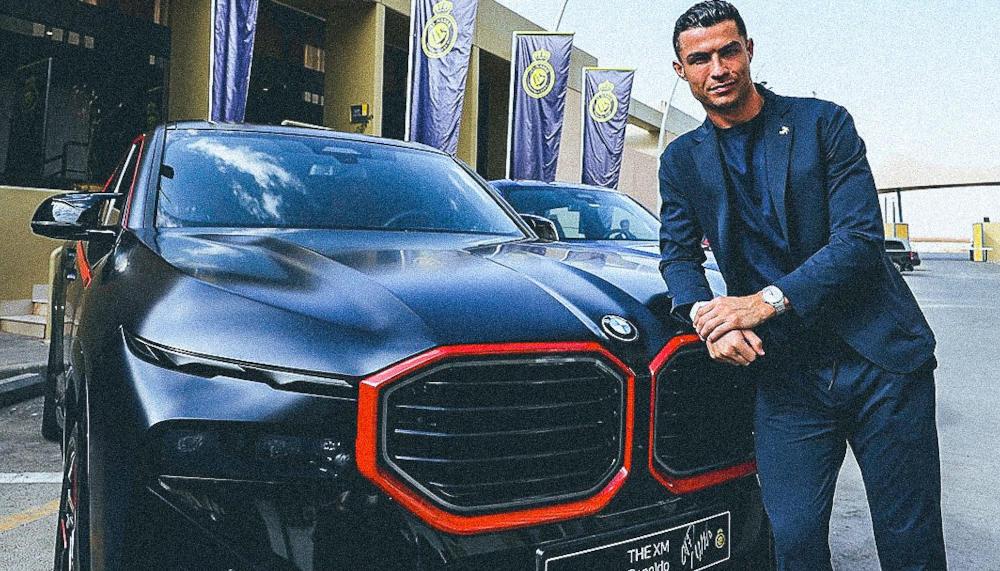 cristiano ronaldo bmw