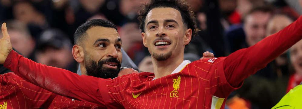 Curtis Jones Mohamed Salah