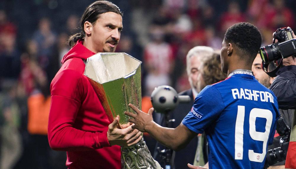 Zlatan Ibrahimovic könnte Rashford zu Milan lotsen