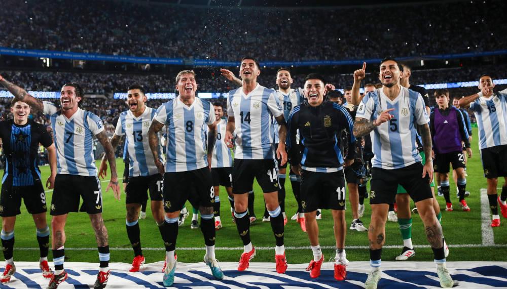 Argentinien Jubel