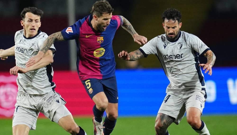 Osasuna fordert Forfait-Sieg gegen Barça wegen Martínez-Einsatz