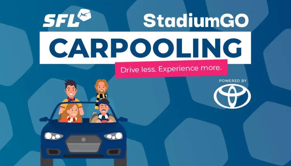 Die Swiss Football League lanciert Plattform für Fahrgemeinschaften