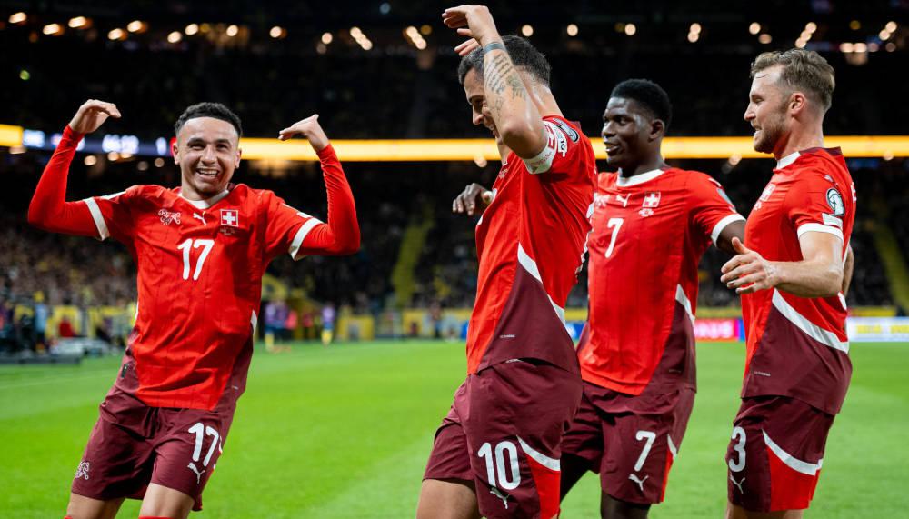 Schweizer Nati Jubel