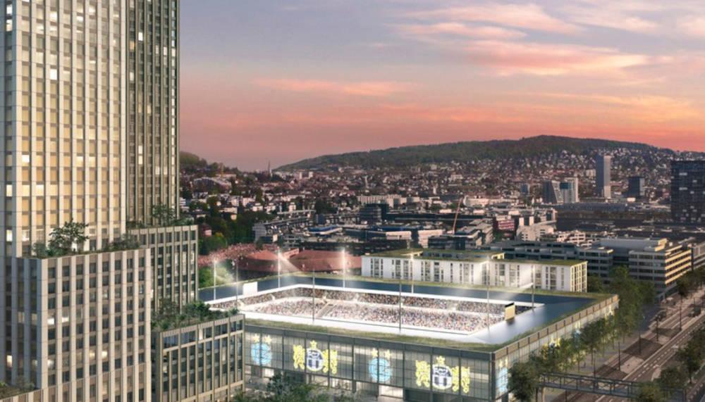 Zürcher Stadion Hardturm Ensemble