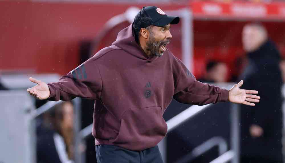 Fortuna Düsseldorf: Trainer Daniel Thioune massiv unter Druck